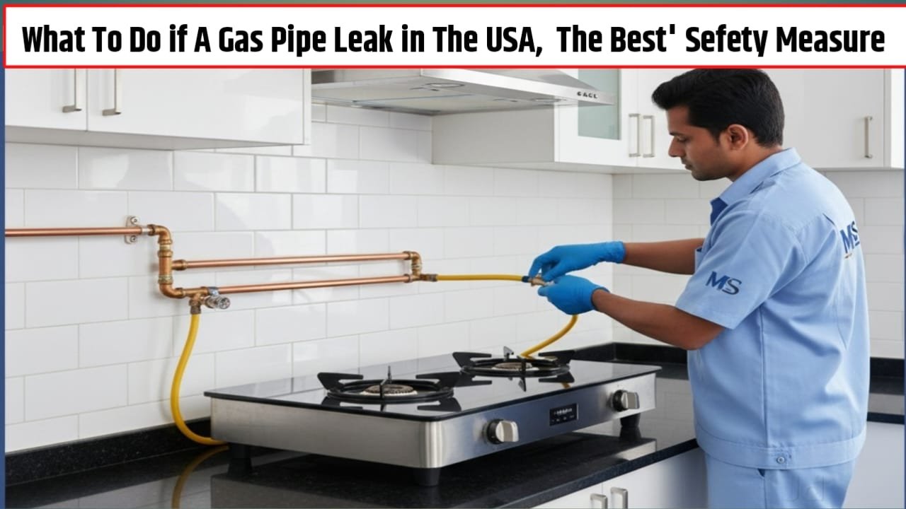 What To Do if A Gas Pipe Leaks in The USA