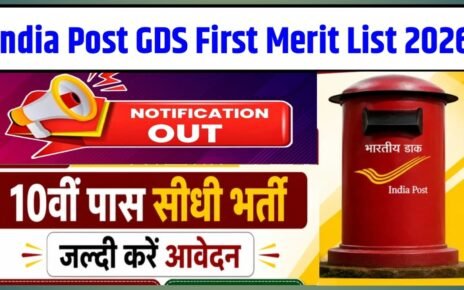 ndia Post GDS 1st Merit List 2026 Kab Aayega