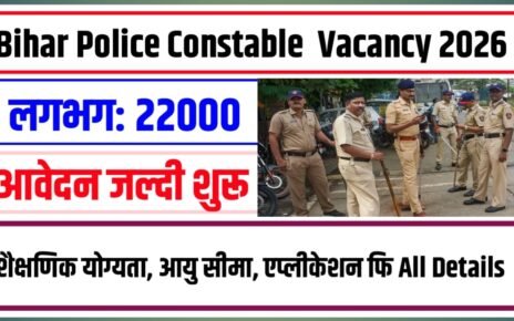 Bihar Police Constable New Vacancy 2026 Kab Aayega